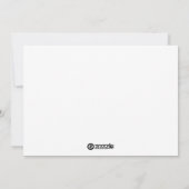 Carte de Noël des Chouettes et Mistletoe (Dos)