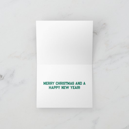 Carte de Noël des colibris (Intérieur)