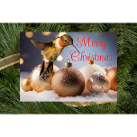 Carte de Noël des colibris<br><div class="desc">Carte de Noël des colibris créée à partir d'une photo prise par Audrey's Creations - Toutes les photos de colibris que j'utilise dans mes dessins sont prises par moi chez moi à Mason,  Tn.</div>