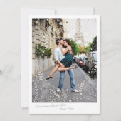 Carte de Noël des couples de vacances chatoyants (Devant)