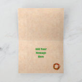 Carte de Noël des couronnes du sud-ouest du Chili (Intérieur)