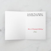 Carte de Noël des deux policiers (Intérieur)