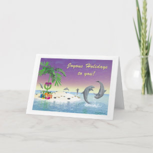 Carte de Noël - "Desert Isle Christmas"