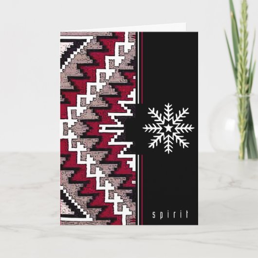 Carte de Noël d'esprit (Devant)