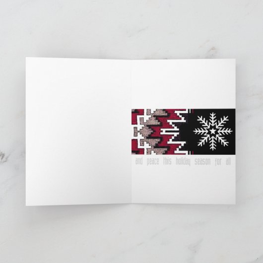 Carte de Noël d'esprit (Intérieur)