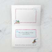 Carte de Noël d'hiver (Intérieur)