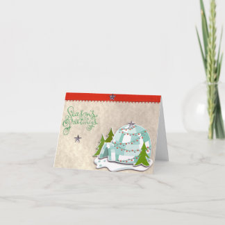Carte de Noël d'Igloo Seasons