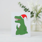 Carte de Noël dinosaure (Debout devant)