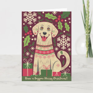 Carte de Noël Doggone