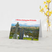 Carte de Noël d'Old Kilcullen (Fleur jaune)