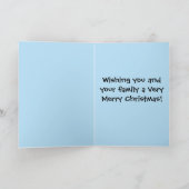 Carte de Noël Dolphin Kawaii (Intérieur)