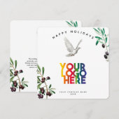 Carte de Noël Dove Holiday Business (Devant / Derrière)