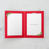 Carte de Noël Dove In Snowy Sky (Intérieur)