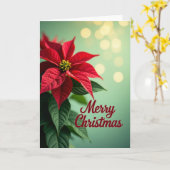 Carte de Noël Dreamy Bloom (Fleur jaune)