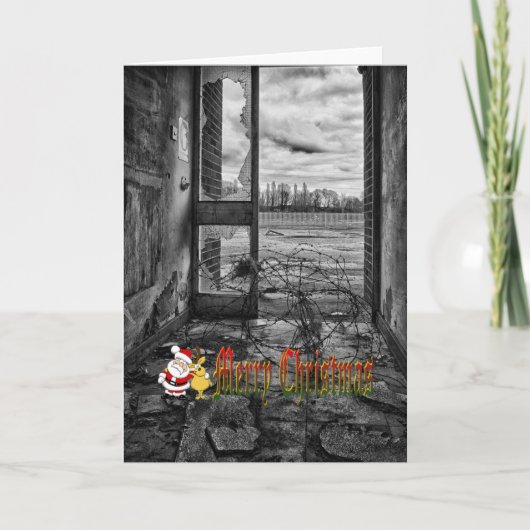 Carte de Noël drôle (Devant)