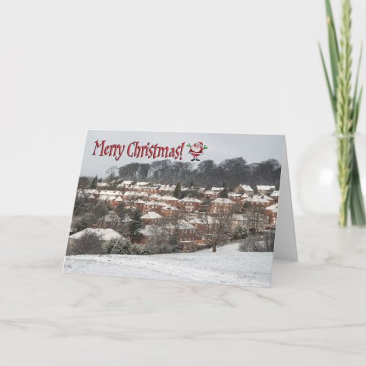 Carte de Noël drôle (Devant)