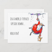 Carte de Noël drôle (Devant / Derrière)