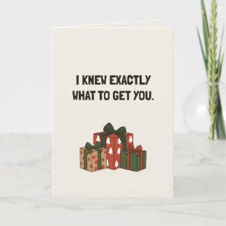 Carte de Noël drôle Cadeau Panique Fêtes