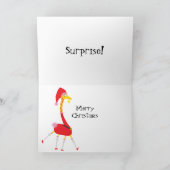 Carte de Noël drôle - carte personnalisée (Intérieur)