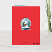 Carte de Noël drôle de Rosie la Riveteuse (Dos)