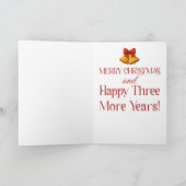 Carte de Noël drôle de Trump | Amérique 250  (Intérieur)