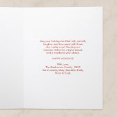 Carte de Noël drôle Deck The Halls