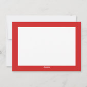 Carte de Noël drôle et mignonne définissant le chi (Dos)