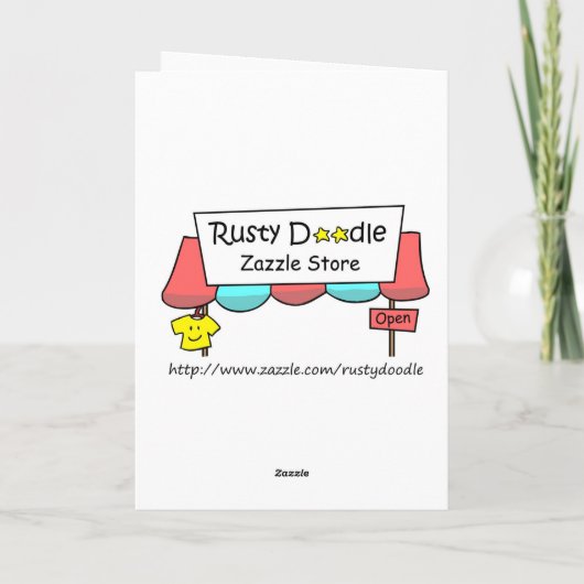 Carte de Noël drôle : Père Noël se plaint au sujet (Dos)