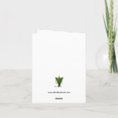 Carte de Noël drôle pour lui (Dos)