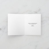 Carte de Noël drôle rétro (Intérieur)