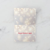 Carte de Noël du carrousel de Dachshund (Intérieur)