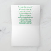 Carte de Noël du changement climatique (Intérieur)