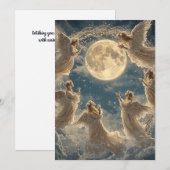 Carte de Noël du Chœur Angélique (Devant / Derrière)