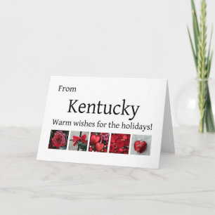Carte de Noël du Kentucky, préciser