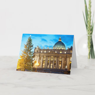 Carte de Noël du Magazine Italie - Vatican