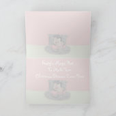 Carte de Noël du Maine Coon Casquette magique de B (Intérieur)