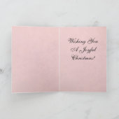 Carte de Noël du manteau Maine de Bianca (Intérieur)