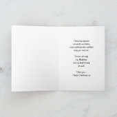 Carte de Noël du mari - Écureuils d'amour (Intérieur)