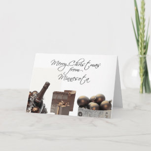 Carte de Noël du Minnesota, préciser