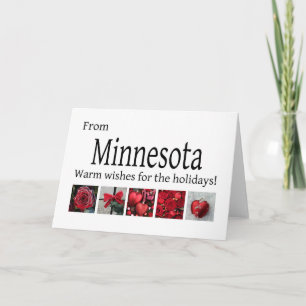 Carte de Noël du Minnesota, préciser