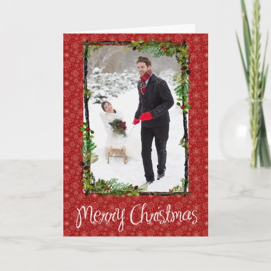 Carte de Noël du pays (Devant)