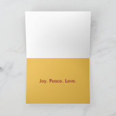 Carte de Noël du pays (Intérieur)