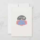 🎅 Carte de Noël du Père Noël (Dos)