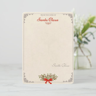 🎅 Carte de Noël du Père Noël