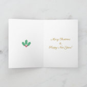 Carte de Noël du Père Noël (Intérieur)