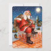 Carte de Noël du Père Noël (Devant)