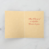 Carte de Noël du Père Noël allemand (Intérieur)