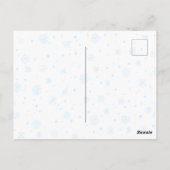 Carte de Noël du Père Noël et de ses amis animaux (Dos)