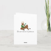 Carte de Noël du phare de Round Island (Dos)