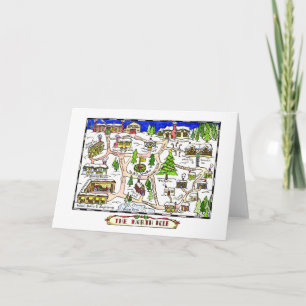 Carte de Noël du Pôle Nord